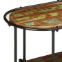 Mueble de TV madera maciza reciclada 200x42x40 cm de , Almacenamiento para CD y DVD - Ref: Foro24-4013496, Precio: 114,45 €, ...