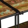 Solid recycled wood TV stand 200x42x40 cm by , CD and DVD storage - Ref: Foro24-4013496, Price: 133,50 €, Discount: %