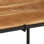 Mueble de TV madera maciza de acacia 100x42x40 cm de , Almacenamiento para CD y DVD - Ref: Foro24-4013489, Precio: 78,81 €, D...