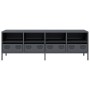 Mueble de TV acero laminado en frío antracita 135x39x43,5 cm de , Muebles TV - Ref: Foro24-851330, Precio: 159,14 €, Descuent...