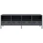 TV-Möbel aus kaltgewalztem Stahl in Anthrazit 135x39x43,5 cm von , TV-Möbel - Ref: Foro24-851330, Preis: 157,09 €, Rabatt: %