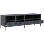 TV-Möbel aus kaltgewalztem Stahl in Anthrazit 135x39x43,5 cm von , TV-Möbel - Ref: Foro24-851330, Preis: 159,14 €, Rabatt: %