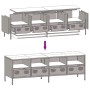 TV-Möbel aus kaltgewalztem Stahl in Anthrazit 135x39x43,5 cm von , TV-Möbel - Ref: Foro24-851330, Preis: 159,14 €, Rabatt: %