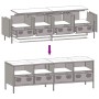 TV-Möbel aus kaltgewalztem Stahl in Olivgrün, 135x39x43,5 cm. von , TV-Möbel - Ref: Foro24-851332, Preis: 159,96 €, Rabatt: %