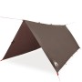Wasserdichte braune Campingplane 406x306 cm von , Zelte - Ref: Foro24-4009598, Preis: 34,33 €, Rabatt: %