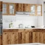 Hängender Vitrinenschrank aus gealtertem Holz, 40x31x60 cm. von , Küchenschränke - Ref: Foro24-856098, Preis: 46,81 €, Rabatt: %
