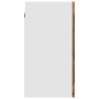 Hängender Vitrinenschrank aus gealtertem Holz, 40x31x60 cm. von , Küchenschränke - Ref: Foro24-856098, Preis: 47,58 €, Rabatt: %