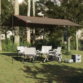 Waterproof brown camping tarp 506x306 cm by , tents - Ref: Foro24-4009601, Price: 40,18 €, Discount: %