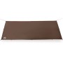 Lona de camping impermeable marrón 506x306 cm de , Tiendas de campaña - Ref: Foro24-4009601, Precio: 39,47 €, Descuento: %