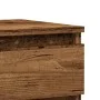 Bedside table made of engineered aged wood, measuring 40x35x50 cm. by , Nightstands - Ref: Foro24-857436, Price: 52,55 €, Dis...