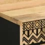 Solid rough mango wood sideboard 60x33.5x75 cm by , Lockers and storage cabinets - Ref: Foro24-4018630, Price: 111,42 €, Disc...