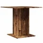 Aged engineered wood dining table 80x80x75 cm by , Kitchen and dining tables - Ref: Foro24-855810, Price: 69,60 €, Discount: %