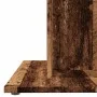 Aged engineered wood dining table 80x80x75 cm by , Kitchen and dining tables - Ref: Foro24-855810, Price: 69,60 €, Discount: %