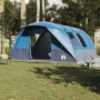 Tienda de campaña túnel para 5 personas impermeable azul