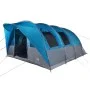 Tunnelzelt für 5 Personen, wasserdicht, blau von , Zelte - Ref: Foro24-4009423, Preis: 206,24 €, Rabatt: %