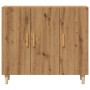 Ingenieurholz-Sideboard Eiche Handwerker 90x34x80 cm von , Sideboards - Ref: Foro24-856891, Preis: 97,10 €, Rabatt: %