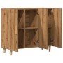 Ingenieurholz-Sideboard Eiche Handwerker 90x34x80 cm von , Sideboards - Ref: Foro24-856891, Preis: 97,10 €, Rabatt: %