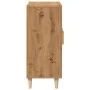 Engineered wood oak artisan sideboard 90x34x80 cm by , Sideboards - Ref: Foro24-856891, Price: 95,54 €, Discount: %