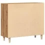 Engineered wood oak artisan sideboard 90x34x80 cm by , Sideboards - Ref: Foro24-856891, Price: 95,54 €, Discount: %