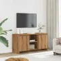 Handcrafted oak engineered wood TV stand 102x37.5x52.5cm by , TV Furniture - Ref: Foro24-856783, Price: 88,49 €, Discount: %