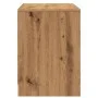 Handcrafted oak engineered wood TV stand 102x37.5x52.5cm by , TV Furniture - Ref: Foro24-856783, Price: 88,49 €, Discount: %