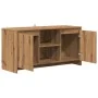 Handcrafted oak engineered wood TV stand 102x37.5x52.5cm by , TV Furniture - Ref: Foro24-856783, Price: 88,49 €, Discount: %