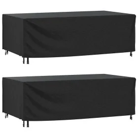 Garden furniture covers 2 units waterproof 420D 229x113x73 cm by , Garden furniture covers - Ref: Foro24-3196421, Price: 66,9...