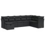 Set de sofás de jardín y cojines 8 piezas ratán sintético negro von , Gartensets - Ref: Foro24-3325331, Preis: 528,27 €, Raba...