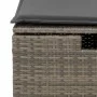 6-piece garden furniture set with gray synthetic rattan cushions by , Garden sets - Ref: Foro24-3325276, Price: 341,86 €, Dis...