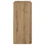 LED lighted oak wood sideboard artisan engineering 80x35x75 cm by , Sideboards - Ref: Foro24-856362, Price: 98,52 €, Discount: %