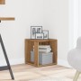 Artisan oak engineered wood side table 33x33x34 cm by , Side tables - Ref: Foro24-856717, Price: 31,85 €, Discount: %