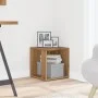 Artisan oak engineered wood side table 33x33x34 cm by , Side tables - Ref: Foro24-856717, Price: 31,44 €, Discount: %