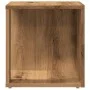 Artisan oak engineered wood side table 33x33x34 cm by , Side tables - Ref: Foro24-856717, Price: 31,44 €, Discount: %