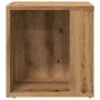 Artisan oak engineered wood side table 33x33x34 cm by , Side tables - Ref: Foro24-856717, Price: 31,44 €, Discount: %