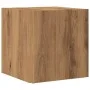 Artisan oak engineered wood side table 33x33x34 cm by , Side tables - Ref: Foro24-856717, Price: 31,44 €, Discount: %