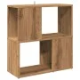 Engineered wood oak artisan bookshelf 60x24x63 cm by , Bookcases and shelves - Ref: Foro24-856729, Price: 35,84 €, Discount: %
