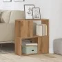 Engineered wood oak artisan bookshelf 60x24x63 cm by , Bookcases and shelves - Ref: Foro24-856729, Price: 35,84 €, Discount: %