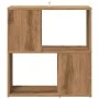Engineered wood oak artisan bookshelf 60x24x63 cm by , Bookcases and shelves - Ref: Foro24-856729, Price: 35,84 €, Discount: %