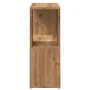 Engineered wood oak artisan bookshelf 60x24x63 cm by , Bookcases and shelves - Ref: Foro24-856729, Price: 35,84 €, Discount: %