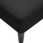 Sun lounger with pillow and right armrest in black fabric by , Daybeds - Ref: Foro24-4009767, Price: 124,99 €, Discount: %