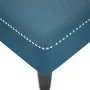 Deck chair with pillow and right armrest in blue velvet. by , Daybeds - Ref: Foro24-4009771, Price: 137,49 €, Discount: %