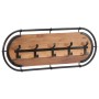 Wandgarderobe mit 5 massiven Mangoholzhaken von , Hut- und Garderobenständer - Ref: Foro24-4013507, Preis: 46,91 €, Rabatt: %