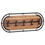 Wandgarderobe mit 5 massiven Mangoholzhaken von , Hut- und Garderobenständer - Ref: Foro24-4013507, Preis: 46,91 €, Rabatt: %