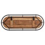 Wandgarderobe mit 5 massiven Mangoholzhaken von , Hut- und Garderobenständer - Ref: Foro24-4013507, Preis: 46,91 €, Rabatt: %