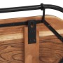 Wandgarderobe mit 5 massiven Mangoholzhaken von , Hut- und Garderobenständer - Ref: Foro24-4013507, Preis: 46,91 €, Rabatt: %
