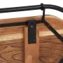 Wandgarderobe mit 5 massiven Mangoholzhaken von , Hut- und Garderobenständer - Ref: Foro24-4013507, Preis: 52,73 €, Rabatt: %