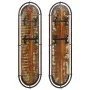 Wall-mounted coat racks with 4 hooks, 2 units, made of solid recycled wood. by , Hat and coat racks - Ref: Foro24-4013505, Pr...
