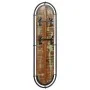 Wall-mounted coat racks with 4 hooks, 2 units, made of solid recycled wood. by , Hat and coat racks - Ref: Foro24-4013505, Pr...