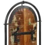 Wall-mounted coat racks with 4 hooks, 2 units, made of solid recycled wood. by , Hat and coat racks - Ref: Foro24-4013505, Pr...