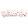 Startseil aus weißem und rotem Nylon Ø4 mm, 10 m von , Seile und Metallschnüre - Ref: Foro24-4100612, Preis: 8,41 €, Rabatt: %